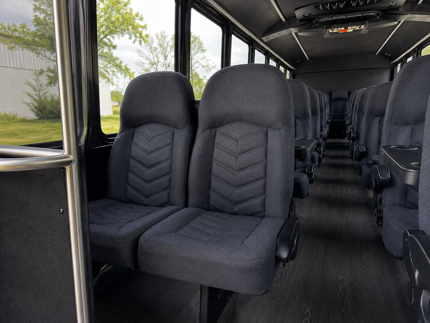 westminster 18 passenger minibus interior