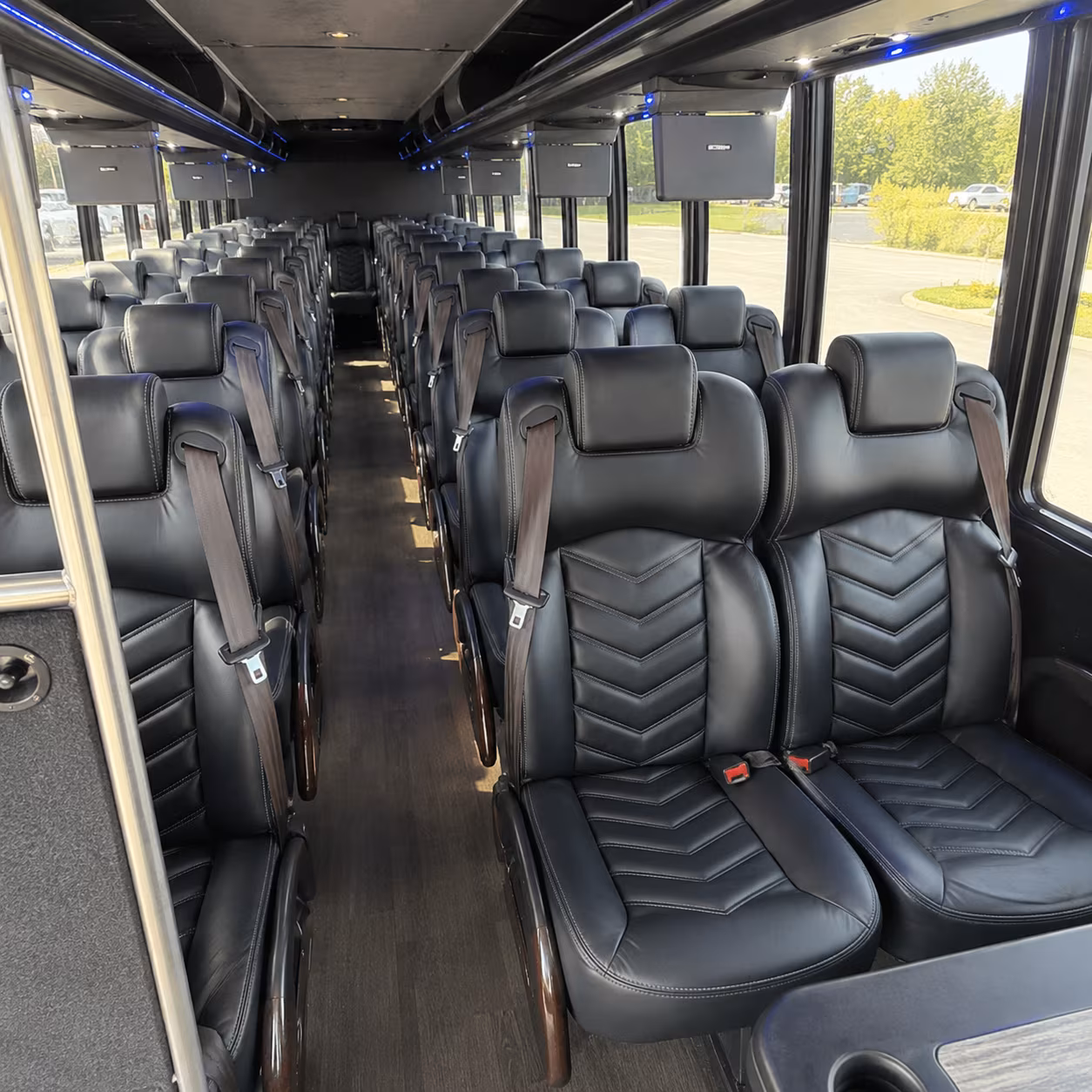 westminster airport transportation onboard seating