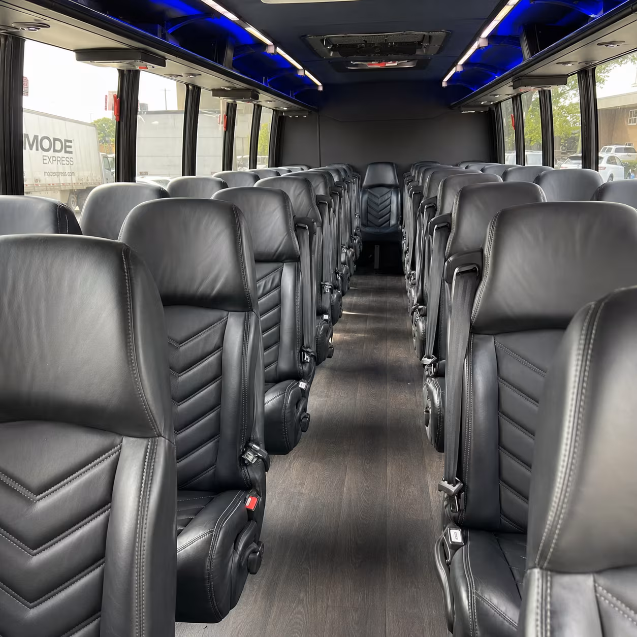 westminster private event transportation onboard seating