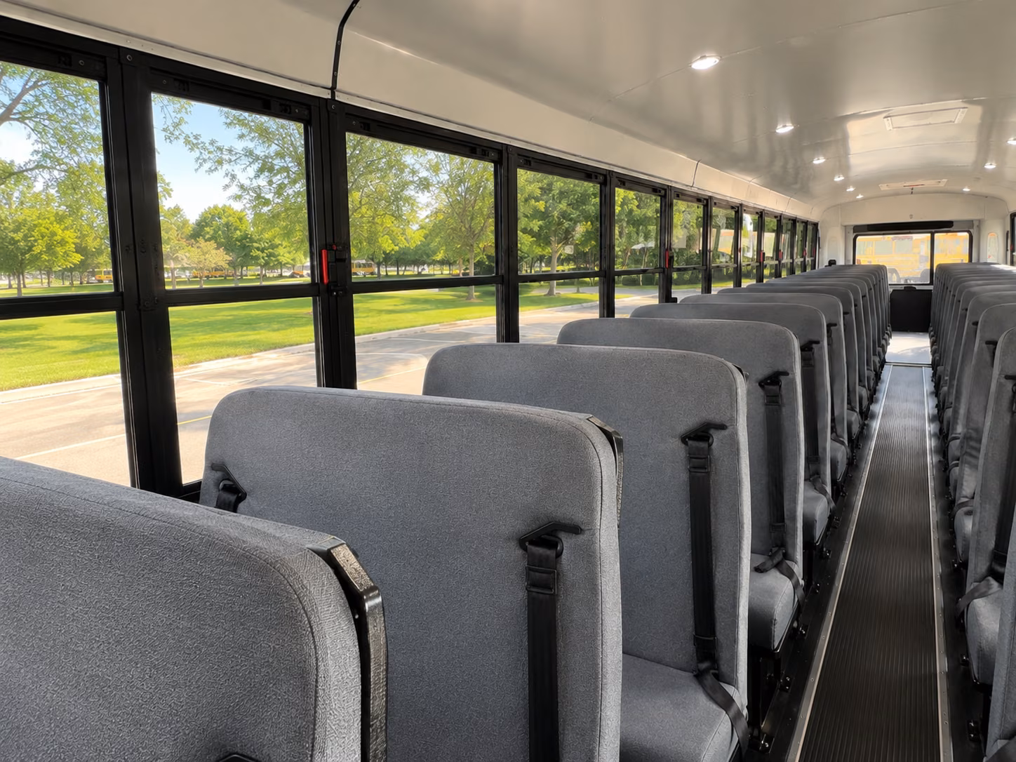 westminster school bus inside