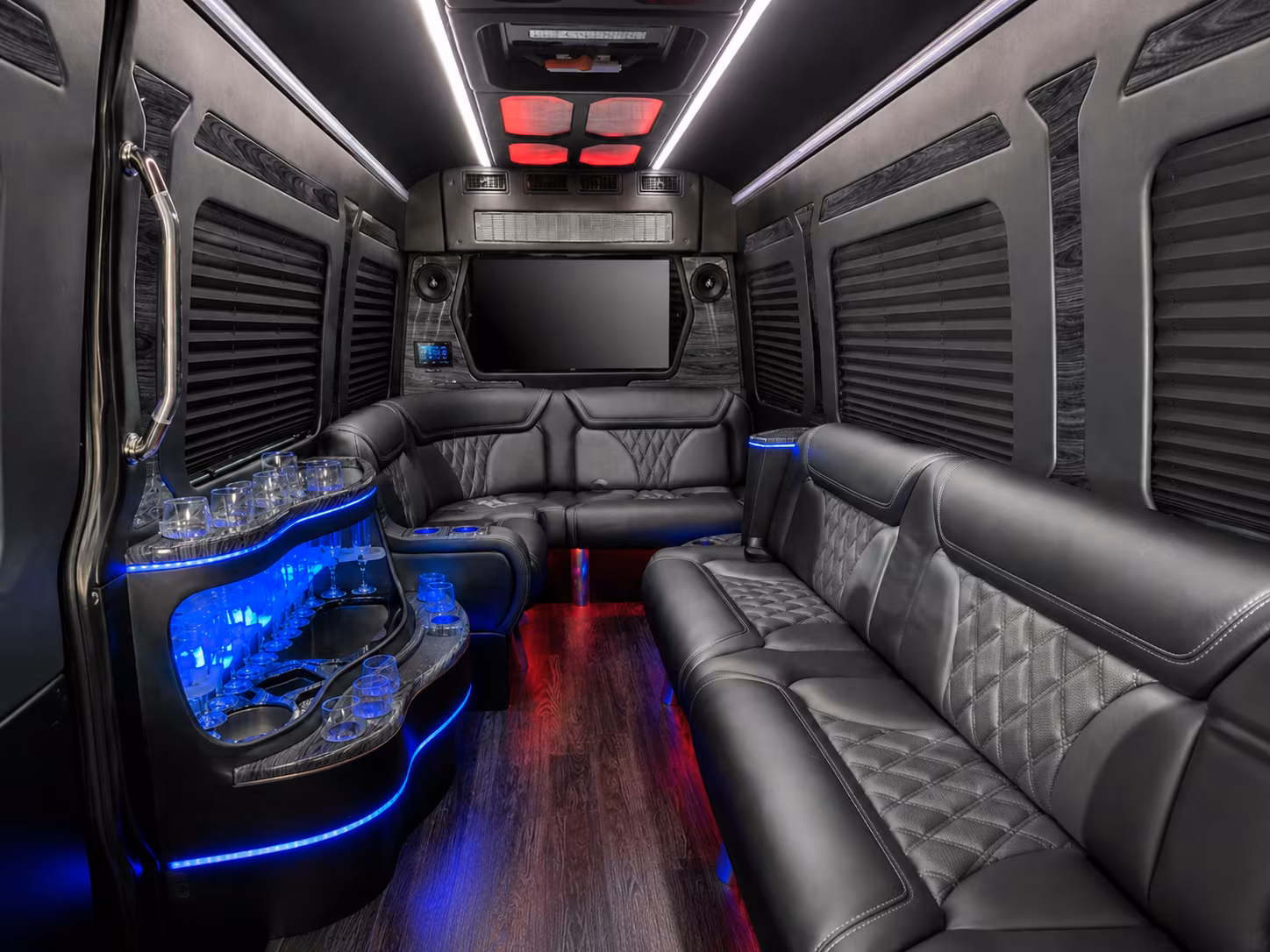 westminster sprinter limousine inside