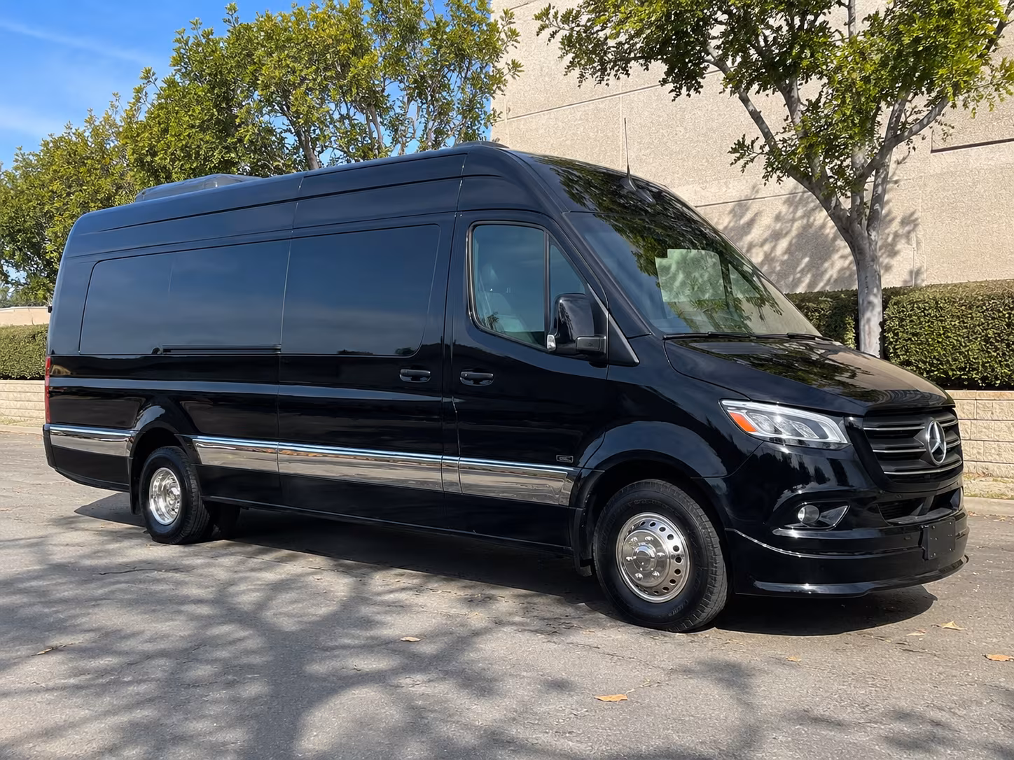 westminster sprinter van with driver